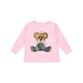 thumbnail image 1 of Inktastic Male CNA Teddy Bear Boys Long Sleeve Toddler T-Shirt, 1 of 5
