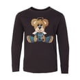 thumbnail image 1 of Inktastic Male CNA Teddy Bear Long Sleeve Youth T-Shirt, 1 of 5