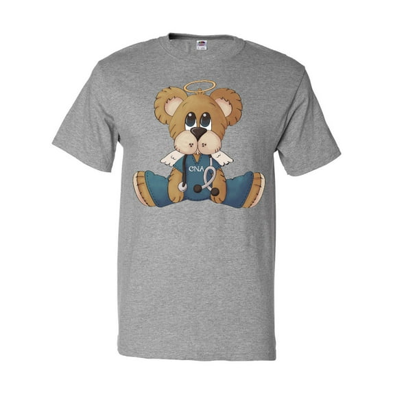 Inktastic Male CNA Teddy Bear T-Shirt