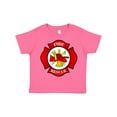 thumbnail image 1 of Inktastic Maltese Cross Firefighter Boys or Girls Toddler T-Shirt, 1 of 5