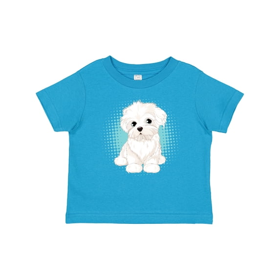 Inktastic Maltese Puppy Dog Boys or Girls Baby T-Shirt