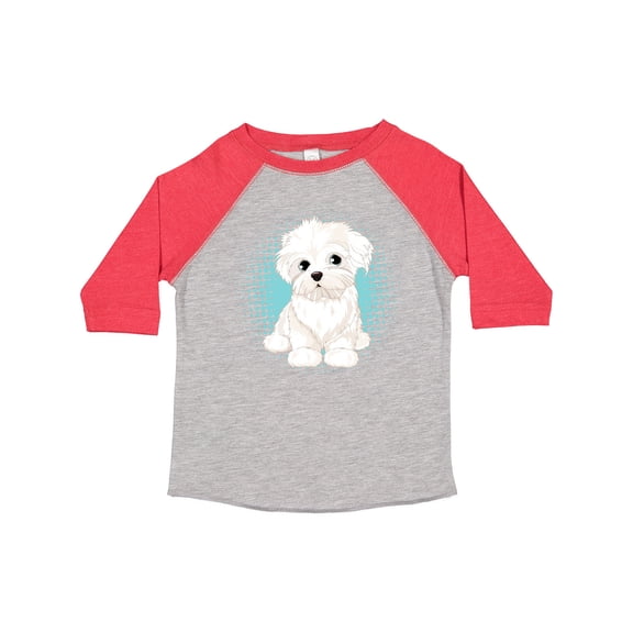 Inktastic Maltese Puppy Dog Boys or Girls Toddler T-Shirt