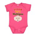 thumbnail image 1 of Inktastic Maltipoo Dog Gift Poodle Maltese Boys or Girls Baby Bodysuit, 1 of 5