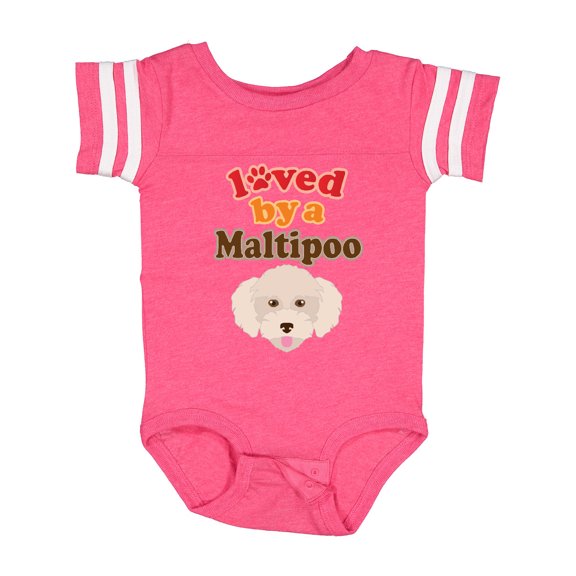 Inktastic Maltipoo Dog Gift Poodle Maltese Boys or Girls Baby Bodysuit