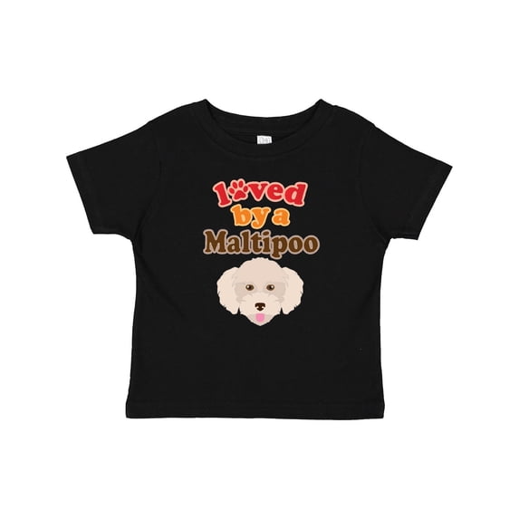 Inktastic Maltipoo Dog Gift Poodle Maltese Boys or Girls Baby T-Shirt