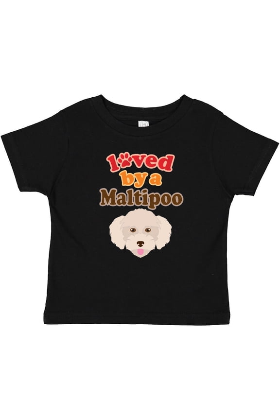 Maltipoo Dog Gift Poodle Maltese Boys or Girls Baby T-Shirt