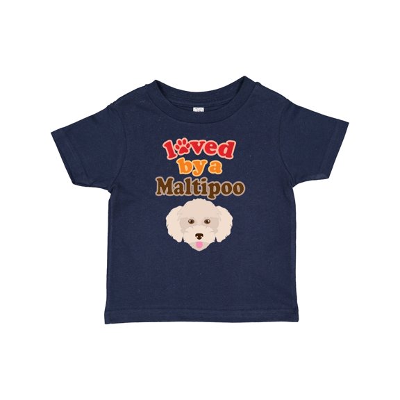 Inktastic Maltipoo Dog Gift Poodle Maltese Boys or Girls Baby T-Shirt