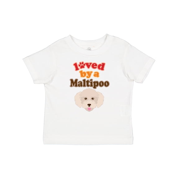 Inktastic Maltipoo Dog Gift Poodle Maltese Boys or Girls Baby T-Shirt
