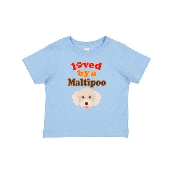 Inktastic Maltipoo Dog Gift Poodle Maltese Boys or Girls Baby T-Shirt