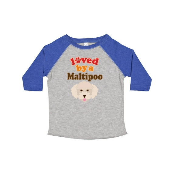 Inktastic Maltipoo Dog Gift Poodle Maltese Boys or Girls Toddler T-Shirt