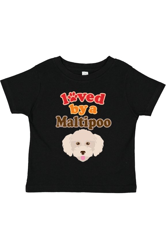 Maltipoo Dog Gift Poodle Maltese Boys or Girls Toddler T-Shirt
