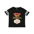 thumbnail image 1 of Inktastic Maltipoo Dog Gift Poodle Maltese Boys or Girls Toddler T-Shirt, 1 of 5