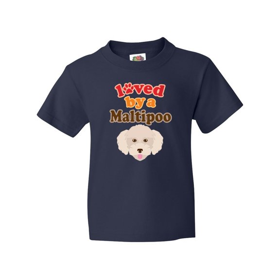 Inktastic Maltipoo Dog Gift Poodle Maltese Youth T-Shirt