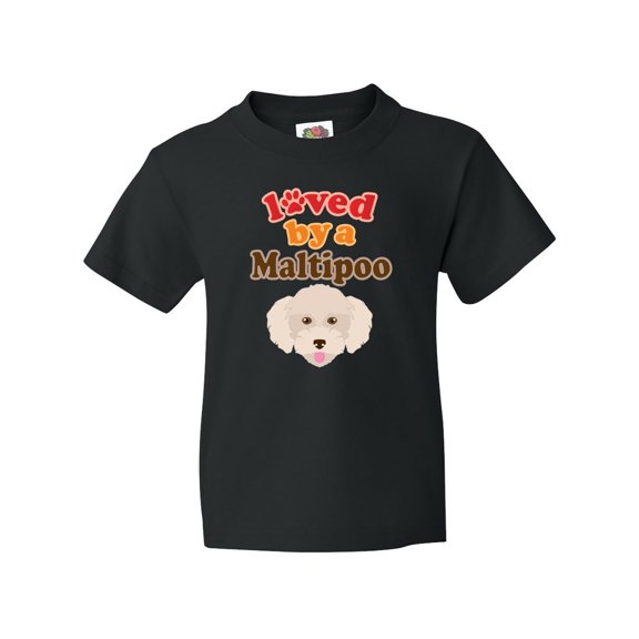 Inktastic Maltipoo Dog Gift Poodle Maltese Youth T-Shirt