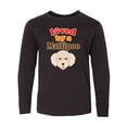 thumbnail image 1 of Inktastic Maltipoo Dog Poodle Maltese Long Sleeve Youth T-Shirt, 1 of 5