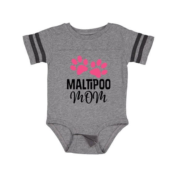 Inktastic Maltipoo Mom Maltese Poodle Girls Baby Bodysuit