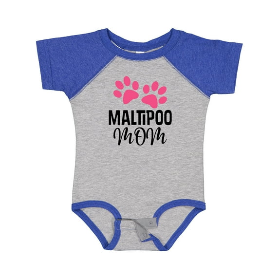 Inktastic Maltipoo Mom Maltese Poodle Girls Baby Bodysuit