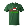 thumbnail image 1 of Inktastic Mama Claus with Christmas Santa Hat and Snowflakes T-Shirt, 1 of 5