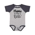 thumbnail image 1 of Inktastic Mama Is My Bestie Boys or Girls Baby Bodysuit, 1 of 5