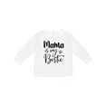 thumbnail image 1 of Inktastic Mama Is My Bestie Boys or Girls Long Sleeve Toddler T-Shirt, 1 of 5
