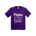 thumbnail image 1 of Inktastic Mama is My Bestie Youth T-Shirt, 1 of 5