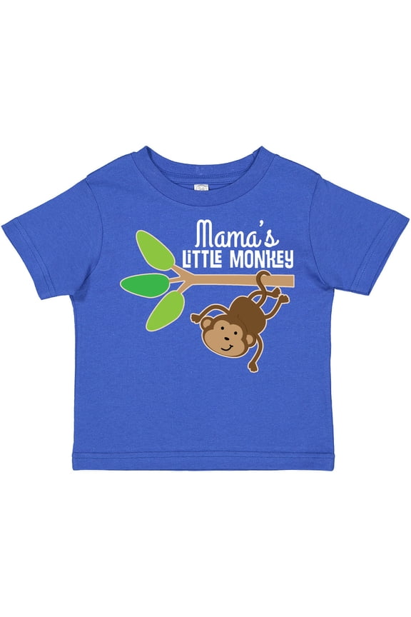 Mama Little Monkey Grandchild Boys or Girls Toddler T-Shirt