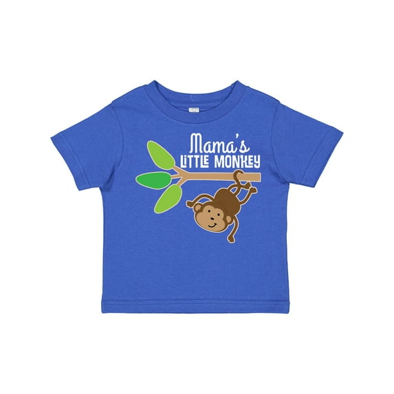 Inktastic Mama Little Monkey Grandchild Boys or Girls Toddler T-Shirt