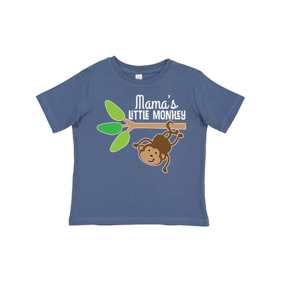Inktastic Mama Little Monkey Grandchild Boys or Girls Toddler T-Shirt