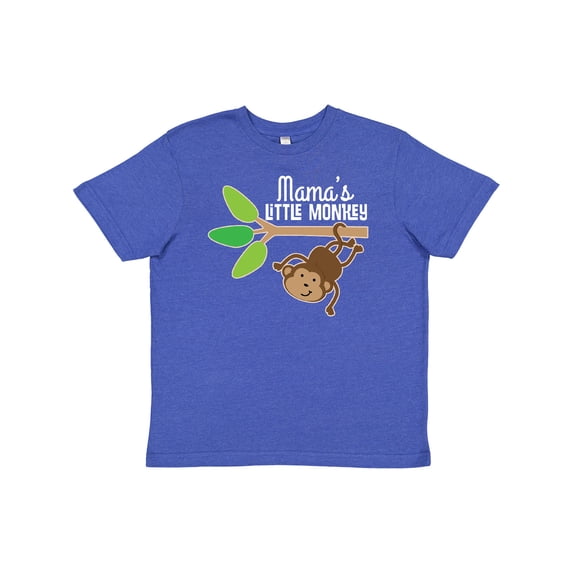 Inktastic Mama Little Monkey Grandchild Gift Youth T-Shirt