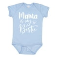 thumbnail image 1 of Inktastic Mama is My Bestie Boys or Girls Baby Bodysuit, 1 of 5