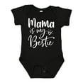 thumbnail image 1 of Inktastic Mama is My Bestie Boys or Girls Baby Bodysuit, 1 of 5