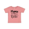 thumbnail image 1 of Inktastic Mama is My Bestie Boys or Girls Baby T-Shirt, 1 of 5