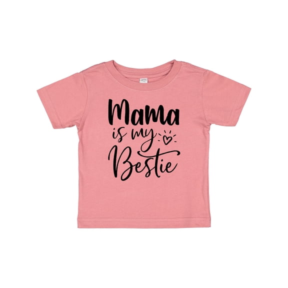 Inktastic Mama is My Bestie Boys or Girls Baby T-Shirt