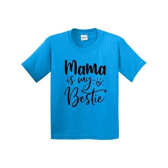 Inktastic Mama is My Bestie Youth T-Shirt