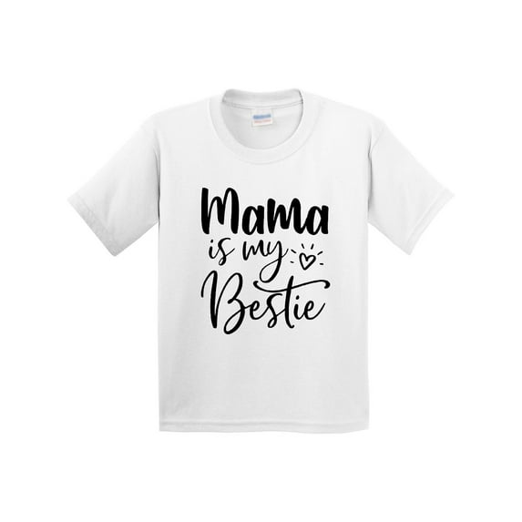 Inktastic Mama is My Bestie Youth T-Shirt