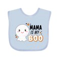 thumbnail image 1 of Inktastic Mama is My Boo with Cute Ghost Boys or Girls Baby Bib, 1 of 4