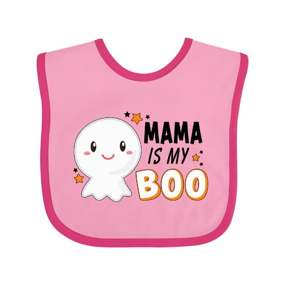 Inktastic Mama is My Boo with Cute Ghost Boys or Girls Baby Bib