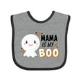 thumbnail image 1 of Inktastic Mama is My Boo with Cute Ghost Boys or Girls Baby Bib, 1 of 4