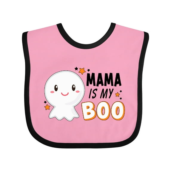 Inktastic Mama is My Boo with Cute Ghost Boys or Girls Baby Bib