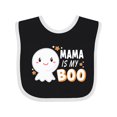 thumbnail image 1 of Inktastic Mama is My Boo with Cute Ghost Boys or Girls Baby Bib, 1 of 4