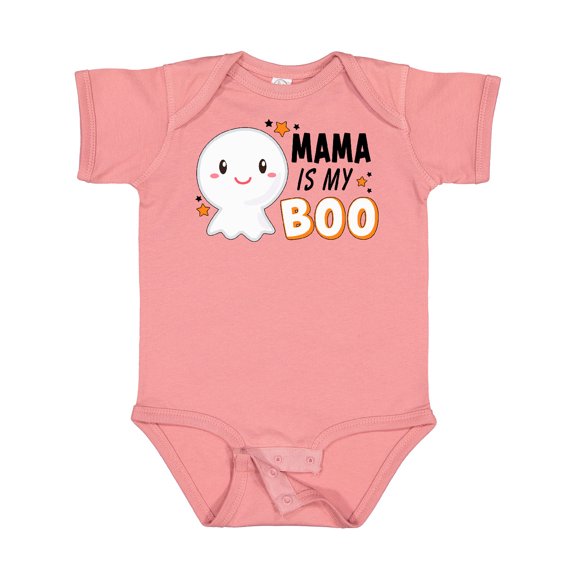 Inktastic Mama is My Boo with Cute Ghost Boys or Girls Baby Bodysuit