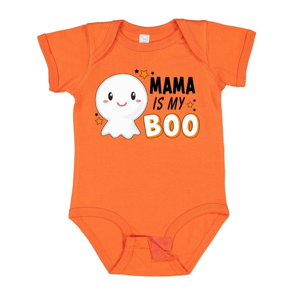 Inktastic Mama is My Boo with Cute Ghost Boys or Girls Baby Bodysuit