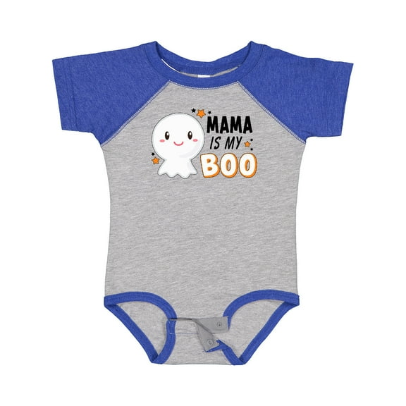 Inktastic Mama is My Boo with Cute Ghost Boys or Girls Baby Bodysuit