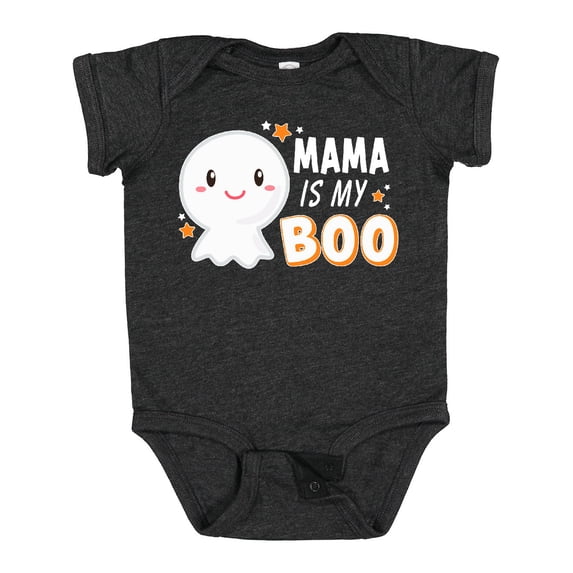 Inktastic Mama is My Boo with Cute Ghost Boys or Girls Baby Bodysuit