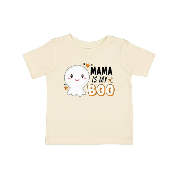 Inktastic Mama is My Boo with Cute Ghost Boys or Girls Baby T-Shirt