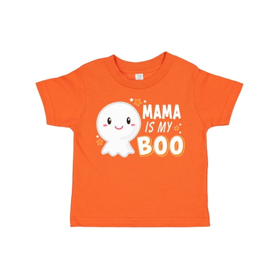 Inktastic Mama is My Boo with Cute Ghost Boys or Girls Toddler T-Shirt