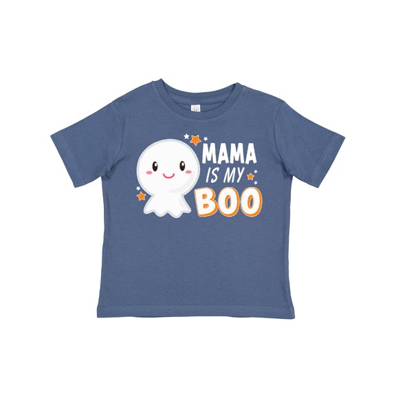 Inktastic Mama is My Boo with Cute Ghost Boys or Girls Toddler T-Shirt