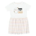 thumbnail image 1 of Inktastic Mama is My Boo with Cute Ghost Girls Toddler Dress, 1 of 5
