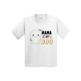 thumbnail image 1 of Inktastic Mama is My Boo with Cute Ghost Youth T-Shirt, 1 of 5