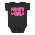 thumbnail image 1 of Inktastic Mama's Girl Pink with Hearts Girls Baby Bodysuit, 1 of 5